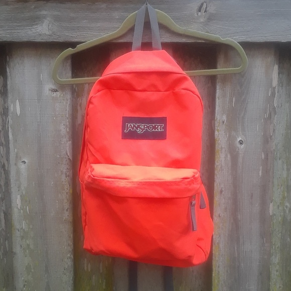 Jansport Handbags - Bright Orange Jansport Backpack